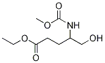 5-Hydroxy-4-[(Methoxycarbonyl)aMino]-pentanoic Acid Ethyl Ester Struktur