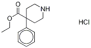 NorMeperidine-d4 Hydrochloride Structure