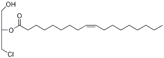 rac 2-Oleoyl-3-chloropropanediol-d5, 95% Structure