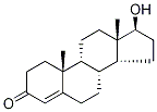 Testosterone-13C 化学構造式