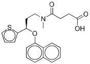 (S)-Duloxetine-d7 SuccinaMide,,结构式