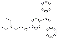 Deschloro CloMiphene-d5 Structure