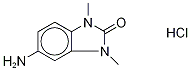 5-Amino-1,3-dimethyl-2-benzimidazolinone-d6 Hydrochloride,1346598-18-2,结构式