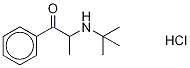 Deschloro Bupropion-d9 Hydrochloride Structure