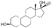 3β,5α-Tetrahydronorethisterone-d5 结构式