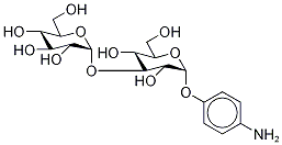 4-AMinophenyl 3-O-α-D-Glucopyranosyl-α-D-glucopyranoside 结构式