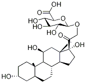 allo-Tetrahydrocortisol-d5 21-Glucuronide Struktur