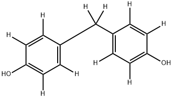 双酚F-D10,1794786-93-8,结构式