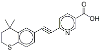 Tazarotenic Acid-d8 Struktur