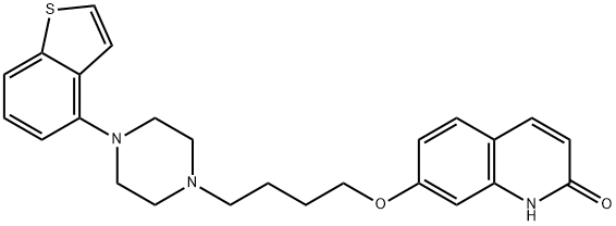 ブレクスピプラゾール 化学構造式