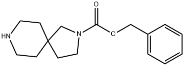 Benzyl 2,8-diazaspiro[4.5]decane-2-carboxylate 结构式
