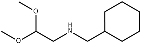 N-(cyclohexylMethyl)-2,2-diMethoxyethanaMine Struktur