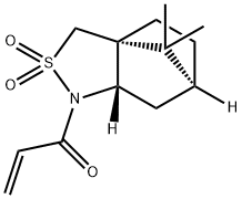 N-Acryloyl-(2S)-bornane-10,2-sultam Struktur