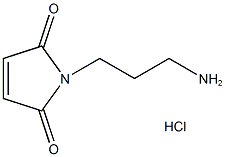 1-(3-氨基丙基)-1H-吡咯-2,5-二酮盐酸盐,1257852-74-6,结构式