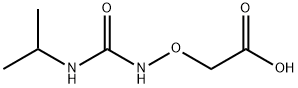 2-((3-Isopropylureido)oxy)acetic acid 化学構造式