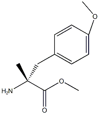 (R)-2-(4-Methoxybenzyl)-Ala-OMe Struktur