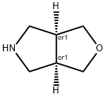 (3AR,6AS)-REL六氢-1H-呋喃并[3,4-C]吡咯 结构式