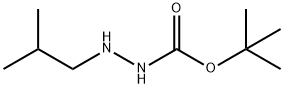 tert-Butyl 2-isobutylhydrazinecarboxylate,57699-53-3,结构式