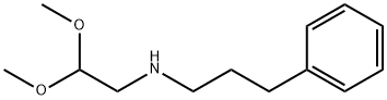 N-(2,2-diMethoxyethyl)-3-phenylpropan-1-aMine Struktur