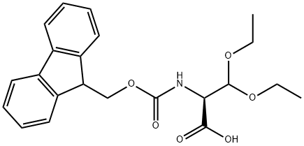 L-Serine, 3-ethoxy-O-ethyl-N-[(9H-fluoren-9-ylMethoxy)carbonyl]-,874817-18-2,结构式