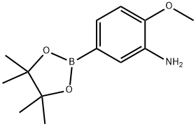 2-Methoxy-5-(4,4,5,5-tetraMethyl-1,3,2-dioxaborolan-2-yl)aniline Structure