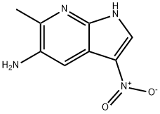 5-AMINO-6-METHYL-3-NITRO-7-AZAINDOLE Struktur