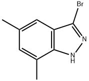 3-브로모-5,7-디메틸(1H)인다졸