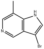 3-BROMO-7-METHYL-5-AZAINDOLE Structure