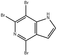 4,6,7-TRIBROMO-5-AZAINDOLE Struktur