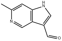 6-METHYL-5-AZAINDOLE-3-CARBOALDEHYDE Struktur