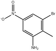 3-BROMO-2-METHYL-5-NITROANILIN,1000342-34-6,结构式