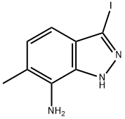 1000342-49-3 7-AMINO-3-IODO-METHYL (1H)INDAZOLE