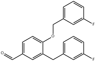 3-(3-fluorobenzyl)-4-(3-fluoro-benzyloxy)benzaldehyde