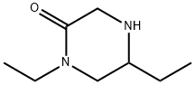 1,5-DIETHYLPIPERAZIN-2-ONE Structure
