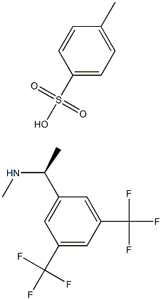 (S)-1-(3,5-bis(trifluoroMethyl)phenyl)-N-MethylethanaMine tosylate|N-甲基-S-Α—甲基-〔3,5-二(三氟甲基)〕苄胺·对甲基苯磺酸盐