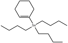(Tributyl(1-cyclohexen-1-yl)stannane Structure