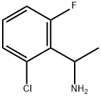 1-(2-CHLORO-6-FLUOROPHENYL)ETHAN-1-AMINE Struktur