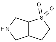 六氢-2H-噻吩并[2,3-C]吡咯1,1-二氧化物, 1000931-52-1, 结构式