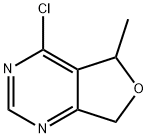 4-chloro-5-Methyl-5,7-dihydrofuro[3,4-d]pyriMidine Struktur
