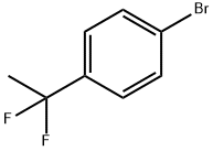 Benzene, 1-bromo-4-(1,1-difluoroethyl)- Structure