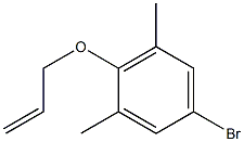 2-(Allyloxy)-5-broMo-1,3-diMethylbenzene 结构式