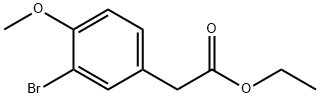 Ethyl 3-broMo-4-Methoxyphenylacetate Structure