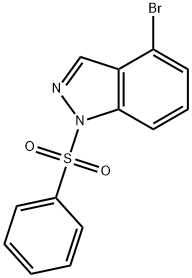 4-BroMo-1-(페닐설포닐)-1H-인다졸