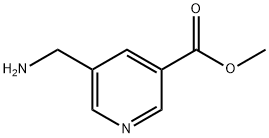 5-Aminomethyl-nicotinic acid methyl ester Structure
