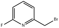 2-(BroMoMethyl)-6-fluoropyridine Struktur