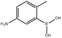 (5-AMINO-2-METHYLPHENYL)BORONIC ACID, 1003042-50-9, 结构式