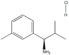 (R)-2-Methyl-1-(M-tolyl)propan-1-aMine hydrochloride Structure