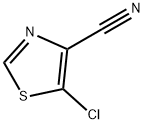 4-Thiazolecarbonitrile,  5-chloro- Structure