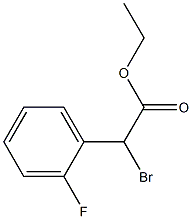 ethyl 2-broMo-2-(2-fluorophenyl)acetate Struktur