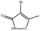 4-溴-5-甲基异恶唑-3-醇 结构式